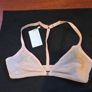 Negative Underwear Beige Mesh Bralette